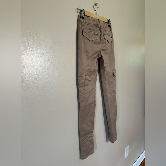 SALE! Brown Joe’s Casual Moto Cargo Super Skinny Pants Size 25 EUC - Picture 5 of 7